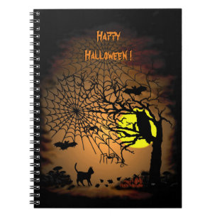 Halloween Night, Happy Halloween ! Notizblock