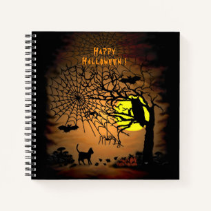 Halloween Night, Happy Halloween ! Notizblock
