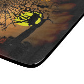 Halloween Night, Happy Halloween! Schneidebrett (Ecke)