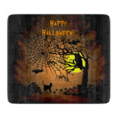 Halloween Night, Happy Halloween! Schneidebrett (Vorderseite)
