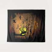 Halloween Night, Happy Halloween ! Wandteppich (Vorderseite (Horizontal))