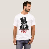 Halloween Night Jack The Ripper Vampire T-Shirt (Vorne ganz)