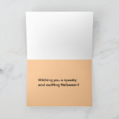 Halloween Night Karte (Innenseite)