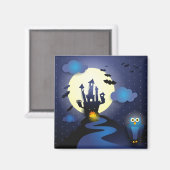 Halloween Night, Magnet (Vorderseite/Rückseite)