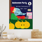 Halloween Night of Magic: Poster (Küche)