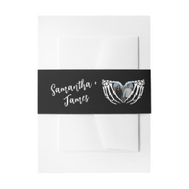 Halloween Night of the Living Wed Wedding Einladungsbanderole