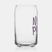 Halloween "Night Party" Glass - Spooky Trinkbehält Dosenglas (Rechts)