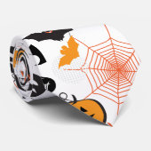 Halloween Night Party Trendy Krawatte (Gerollt)