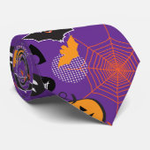 Halloween Night Party Trendy Krawatte (Gerollt)