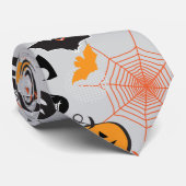 Halloween Night Party Trendy Krawatte (Gerollt)