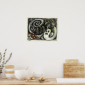 Hallowe'en Night Poster (Küche)