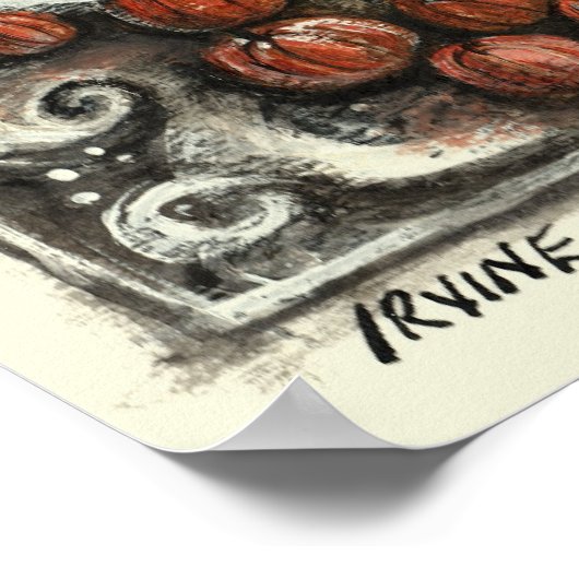 Hallowe'en Night Poster (Ecke)