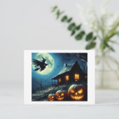 Halloween Night, Postkarte (Stehend Vorderseite)