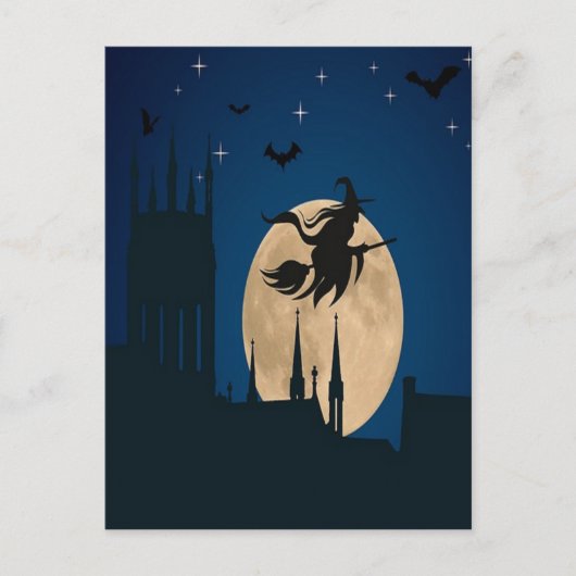 Halloween Night Postkarte (Vorderseite)