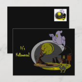 Halloween Night Postkarte (Vorne/Hinten)