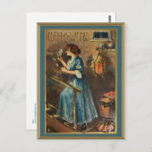 Halloween Night Postkarte (Vorne/Hinten)