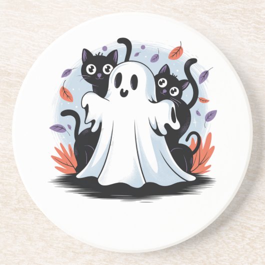 Halloween Night Prowl Getränkeuntersetzer (Vorne)