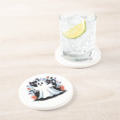 Halloween Night Prowl Getränkeuntersetzer (Seite)