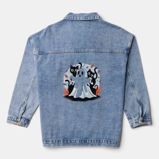 Halloween Night Prowl Jeansjacke (Rückseite)