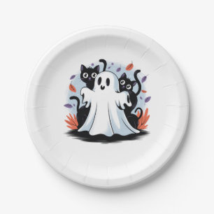 Halloween Night Prowl Pappteller