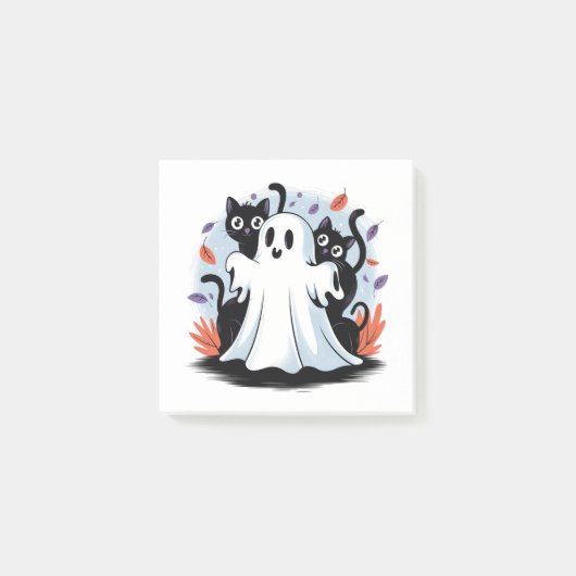 Halloween Night Prowl Post-it Klebezettel (Vorderseite)