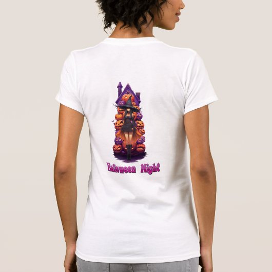 Halloween Night (Pumpkin) T-Shirt (Rückseite)