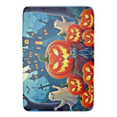 Halloween Night: Spooky Fun Art Badematte (Vorderseite Vertikal)