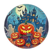 Halloween Night: Spooky Fun Art Schneidebrett (Vorderseite)