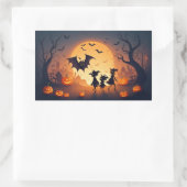 Halloween Night Sticker (Tasche)