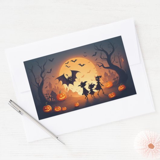 Halloween Night Sticker (Umschlag)