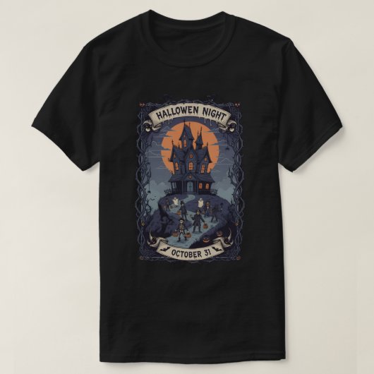 Halloween Night T-Shirt (Design vorne)