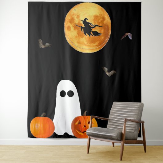 Halloween Night Tapestry Wandteppich (Beispiel)
