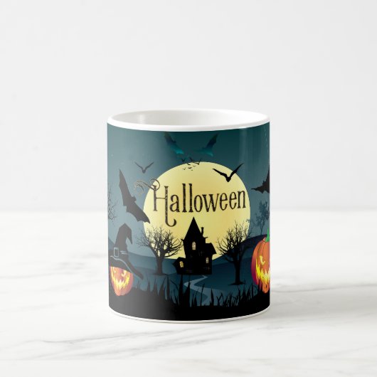 Halloween Night Tasse Leckerei oder Trick (Mittel)