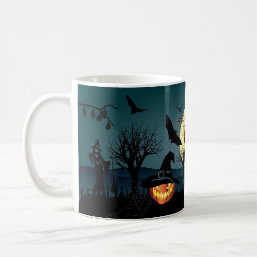 Halloween Night Tasse Leckerei oder Trick (Links)