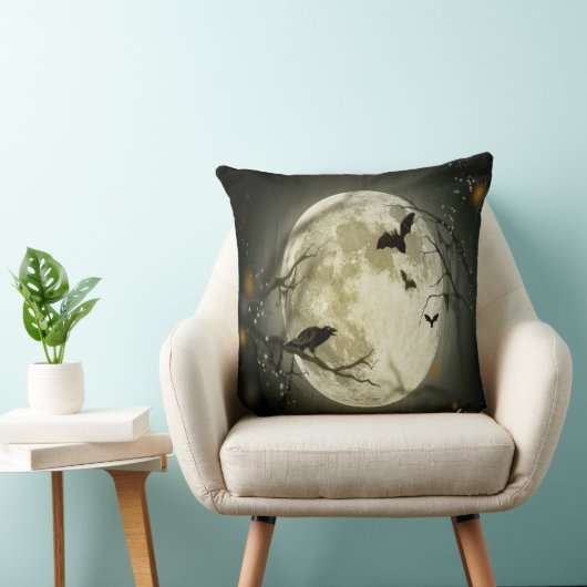 Halloween Night Throw Kissen (Stuhl )