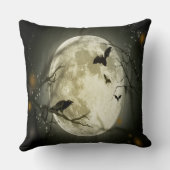 Halloween Night Throw Kissen (Rückseite)