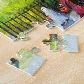 Halloween Night Trick oder Treat Parade Fun Puzzle (Seite)