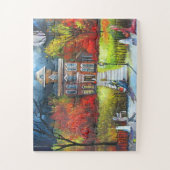 Halloween Night Trick oder Treat Parade Fun Puzzle (Vertikal)
