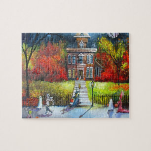 Halloween Night Trick oder Treat Parade Fun Puzzle