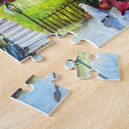 Halloween Night Trick oder Treat Parade Fun Puzzle (Seite)
