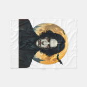 Halloween Night - Vampire Rising Fleecedecke (Vorderseite (Horizontal))