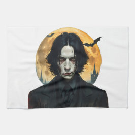 Halloween Night - Vampire Rising Geschirrtuch