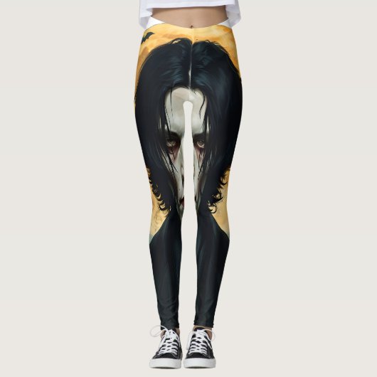 Halloween Night - Vampire Rising Leggings (Vorderseite)