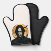 Halloween Night - Vampire Rising Ofenhandschuh (Vorderseite/Rückseite)