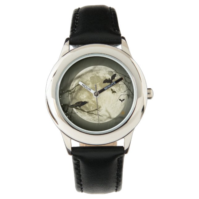 Halloween Night Watch Armbanduhr (Vorderseite)
