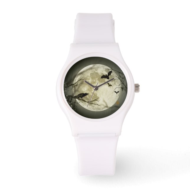 Halloween Night Watch Armbanduhr (Vorderseite)