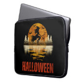 HALLOWEEN NIGHT WITCH LAPTOPSCHUTZHÜLLE (Vorderseite Links)