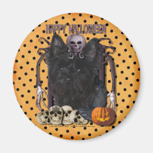 Halloween Nightmare - Cairn Terrier - Rosco Magnet