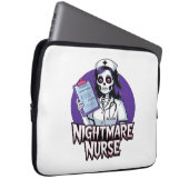 Halloween Nightmare Nurse Classic T - Shirt Laptopschutzhülle (Vorne Rechts)