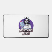 Halloween Nightmare Nurse Classic T - Shirt Schreibtischunterlage (Vorderseite)
